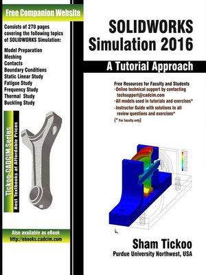 cover image of SOLIDWORKS Simulation 2016